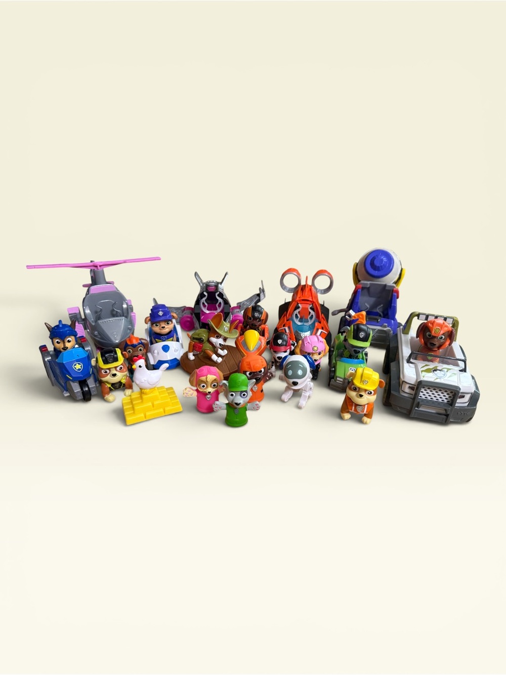 Assorted Collection of Spin Master PAW Patrol Action Figures & Rescue Vehicles